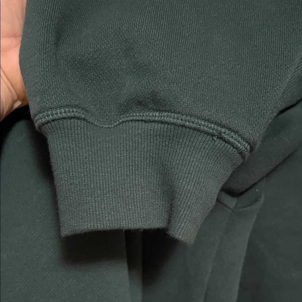 PINK vs Dark Green Collegiate sweatsuit - Picture 11 of 11